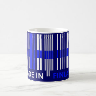 Mug Conception de la FINLANDE de couleurs de drapeau
