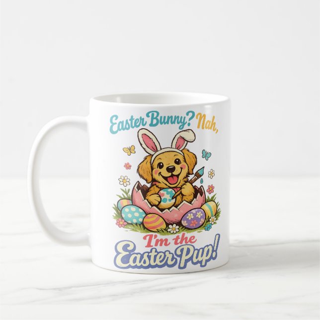 Mug Conception de lapin de Pâques mignon pour amateur  (Gauche)