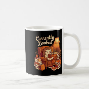 Mug Conception de lecture de hérisson cosy actuellemen