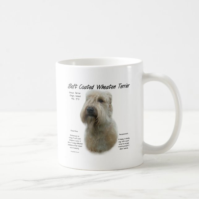 Mug Conception de l'histoire du Terrier revêtu d'un re (Droite)