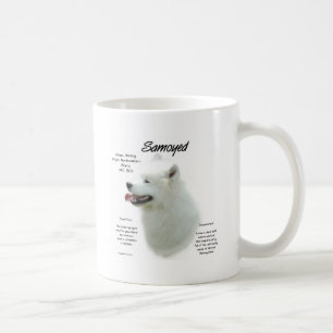 Mug Conception de l'historique Samoyed