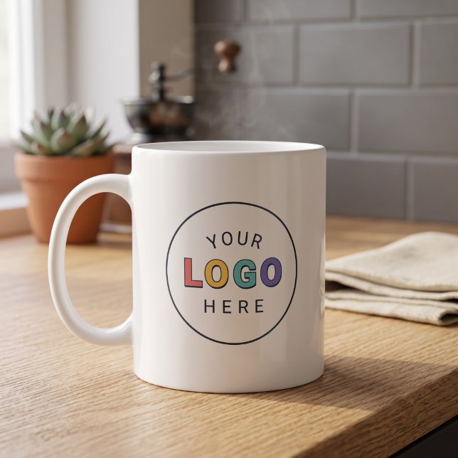 Mug Conception de logo d'entreprise personnalisé (Créateur téléchargé)