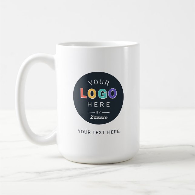 Mug Conception de logo personnalisé (Gauche)