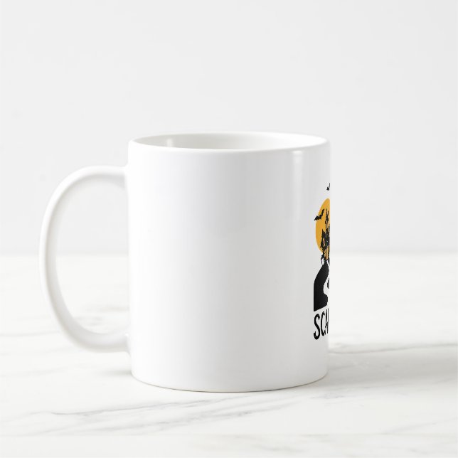Mug Conception de maison hantée Halloween de nuit effr (Gauche)