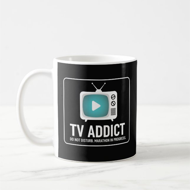 Mug Conception de Marathon en cours Ne pas déranger l' (Gauche)