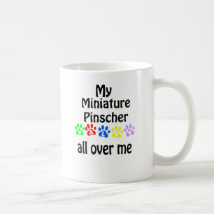 Mug Conception de marches miniatures Pinscher