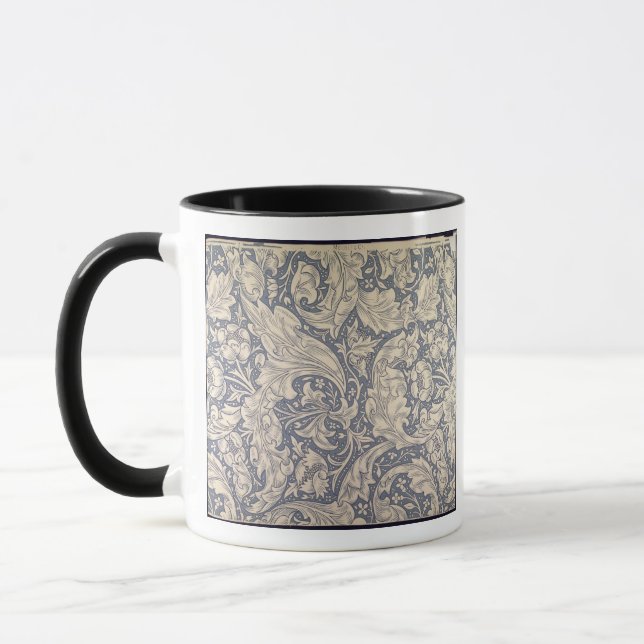 Mug Conception de "marguerite" (textile) (Gauche)