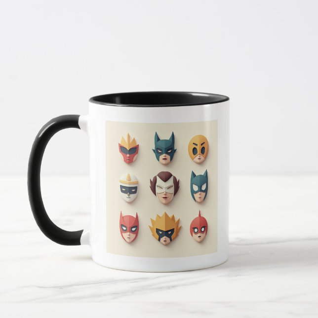 Mug Conception de Masque de Cosplay (Gauche)