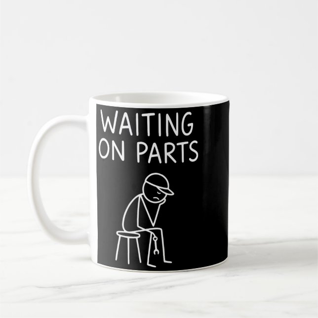 Mug Conception de mécanicien drôle Hommes Réparation d (Gauche)