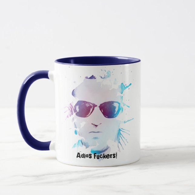 Mug Conception de mème personnalisable, D.B. Cooper Fa (Gauche)