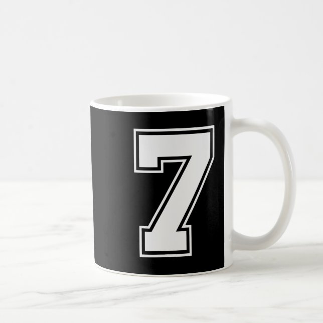 Mug Conception de mème Six Sept 6 7 amusante  (Droite)