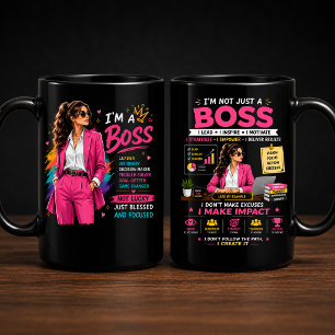 Mug Conception de mentalité de patron Graphique de l