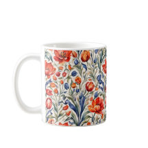 Conception de motif de WC de floraison de tulipe