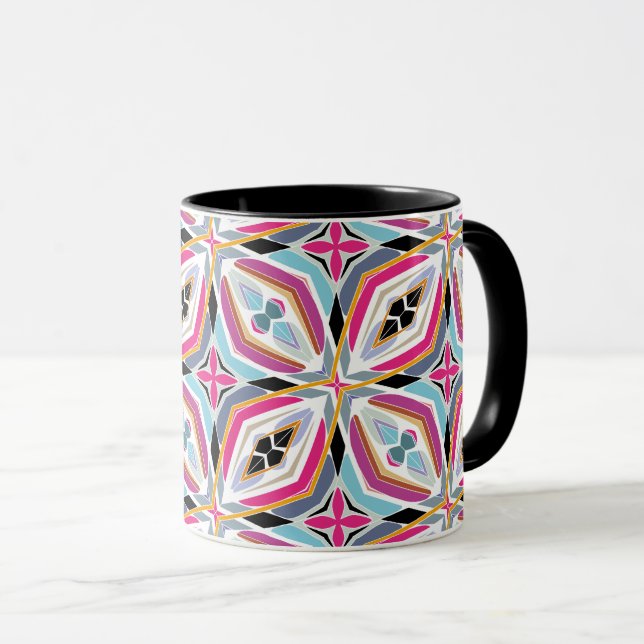 Mug Conception de motif unique (Devant droit)