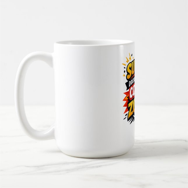 Mug Conception de Motivation (Gauche)