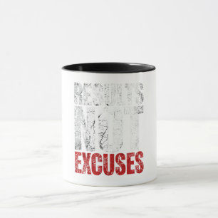 Mug Conception de motivation de forme physique sans ex