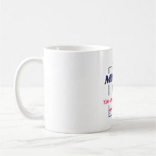 Mug Conception de motivation Mentalité de réflexion da