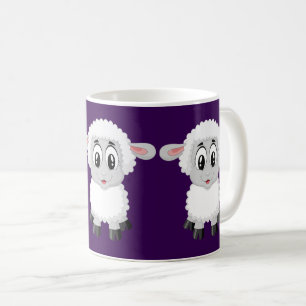 Mug Conception de moutons amusants - adorable animal d
