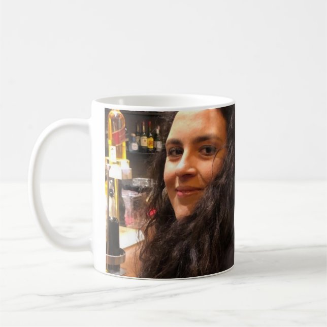 Mug conception de musiques avec seulement ma photo (Gauche)