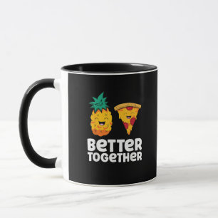 Mug Conception de nourriture amusante de pizza à l'ana