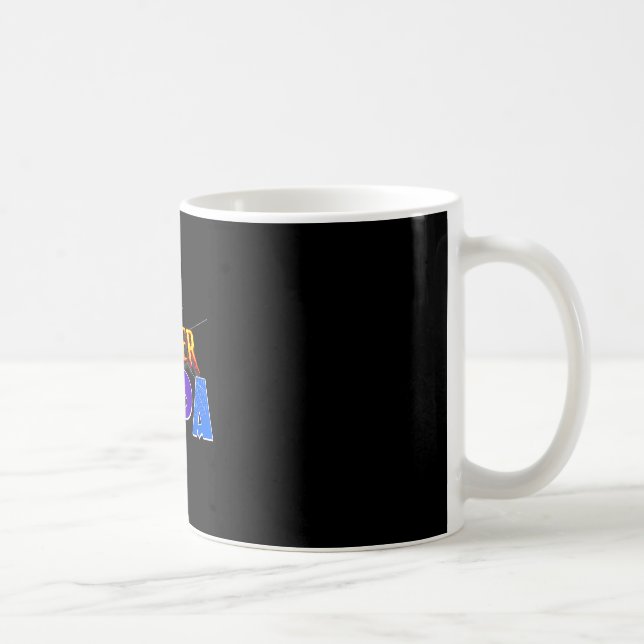 Mug Conception de papa araignée fête des pères famille (Droite)