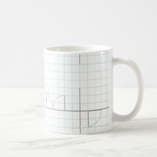 Mug Conception de papier de graphique