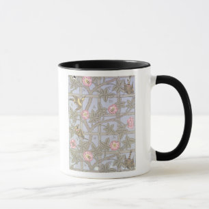 Mug Conception de papier peint de "treillis", 1864