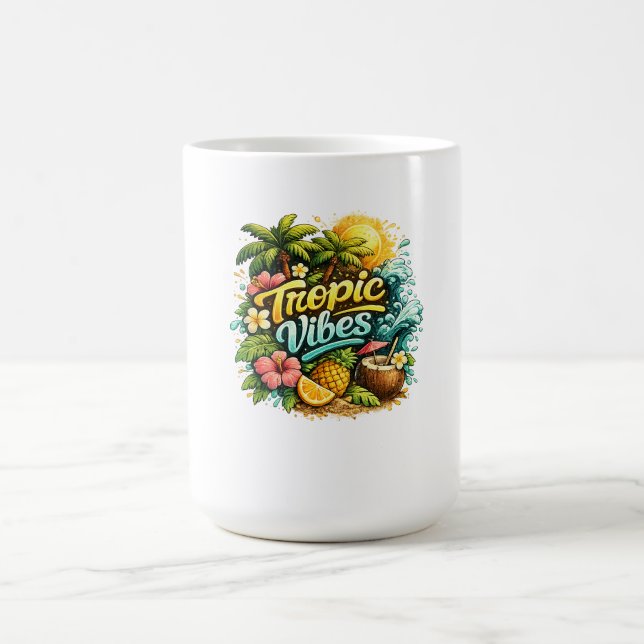 Mug Conception de paradis tropical Tropic Vibes (Centre)