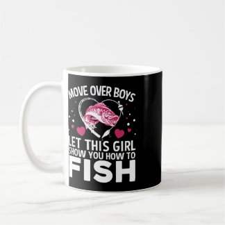 Mug Conception de pêche drôle pour filles femmes pêche