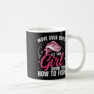 Mug Conception de pêche drôle pour filles femmes pêche