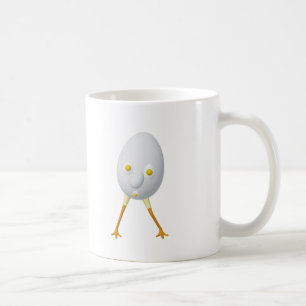 Mug Conception de personnage d'œuf fantaisiste RG & RA