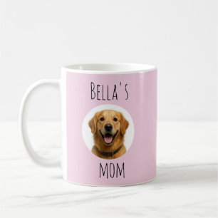 Mug Conception de photo et de nom de maman de chien pe