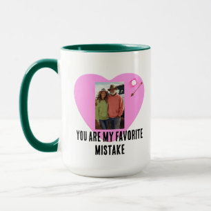 Mug Conception de photo personnalisée Saint-Valentin c