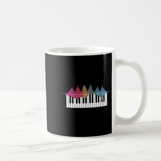 Mug Conception de piano drôle pour hommes femmes enfan (Droite)