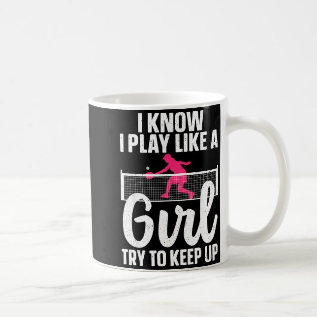 Mug Conception de pickleball unique pour les femmes fi (Droite)