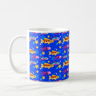 Mug conception de poisson