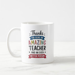 Mug Conception de remerciement personnalisée pour un e