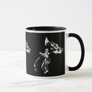 Mug Conception de Schutzhund de dobermann
