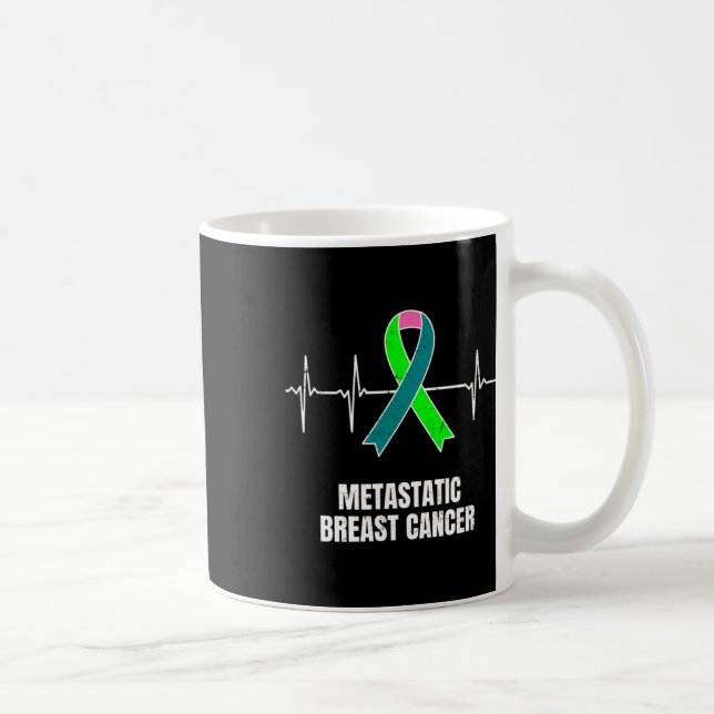 Mug Conception de sensibilisation au cancer du sein mé (Droite)