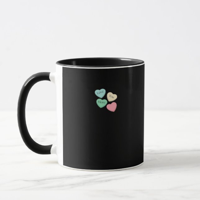 Mug Conception de signature Love You More  (Gauche)