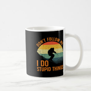 Mug Conception de ski cool pour hommes femmes skieur d