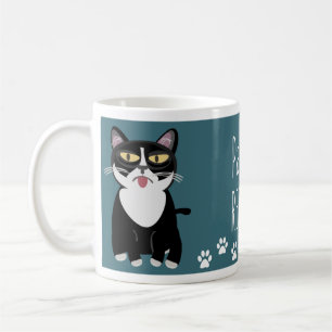 Mug Conception de slogan de chat de dessin animé pour 