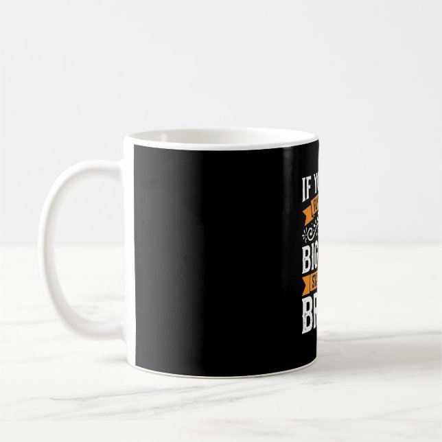 Mug Conception de sorcière à balai pour grandes filles (Gauche)