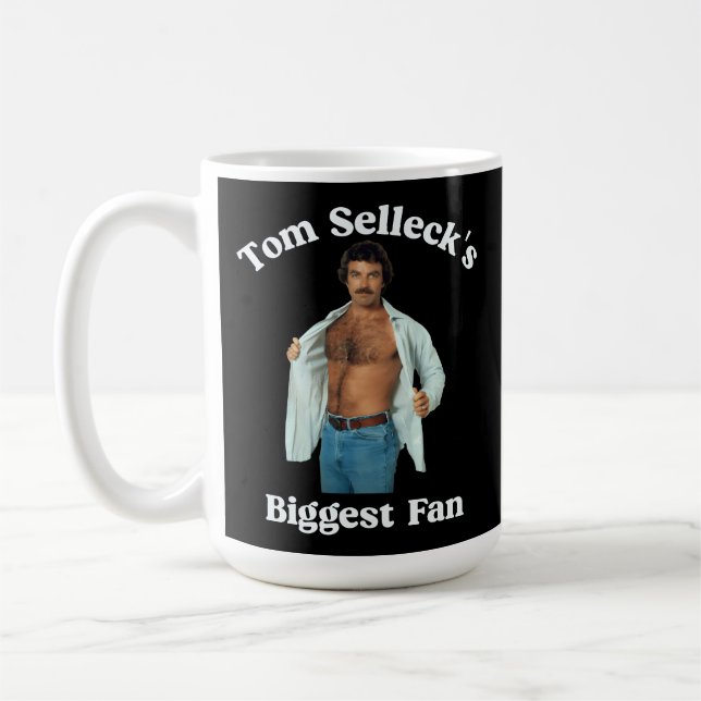 Mug Conception de style rétro pour le plus grand fan d (Gauche)