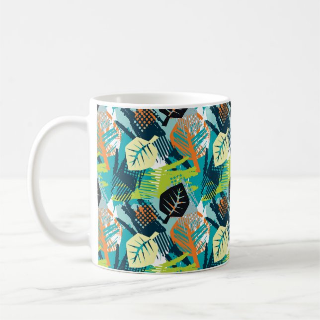 Mug conception de surface Abstraite, application de gr (Gauche)