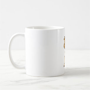Mug Conception de T-Shirt avec gravure vintage de gira