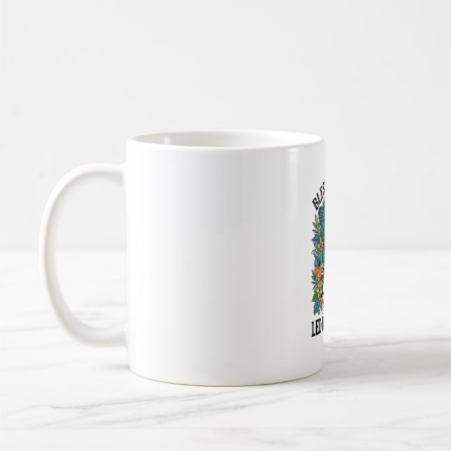 Mug Conception de T-Shirt chrétien Papillon Bénit (2) (Gauche)