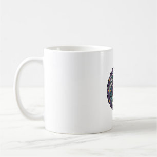 Mug Conception de T-shirt de chat mignon de film d'hor