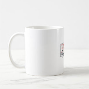Mug Conception de t-shirt de typographie du service de