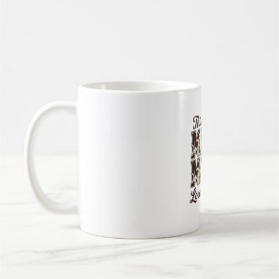 Mug Conception de t-shirt de vache des Highlands Maman